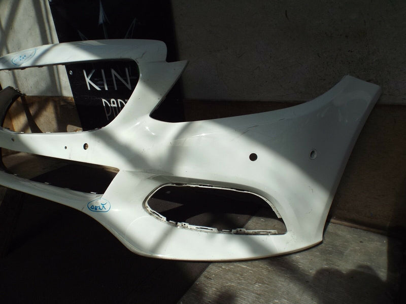 Mercedes C Class A205 W205 W 205 2014-2016 Front Bumper Genuine White (A8517)