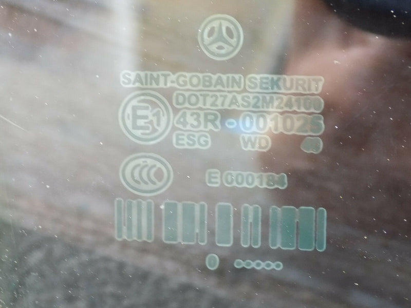 MERCEDES W212 E220 2010-2015 SALOON REAR DOOR WINDOW GLASS TINTED RIGHT SIDE O/S