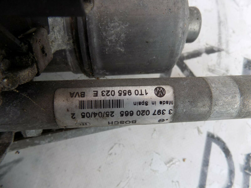 VW TOURAN 2003-2006 FRONT WIPER MOTOR LEFT N/S WITH LINKAGE 1T0955023E