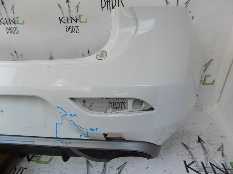 VOLVO V40 D2 (P1) 2013-2017 WHITE REAR BUMPER & DIFFUSER GENUINE 31283756