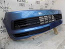 VW TRANSPORTER CARAVELLE T6 FRONT BUMPER IN BLUE 16-19 GENUINE 7E5807221D