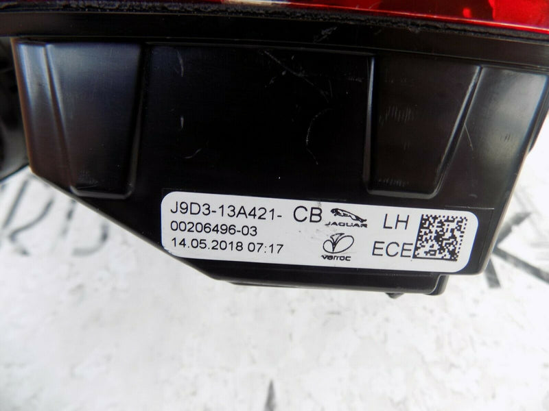 JAGUAR I-PACK 2018-ON REAR LEFT TAILGATE LID LIGHT LAMP J9D3-13A421CB