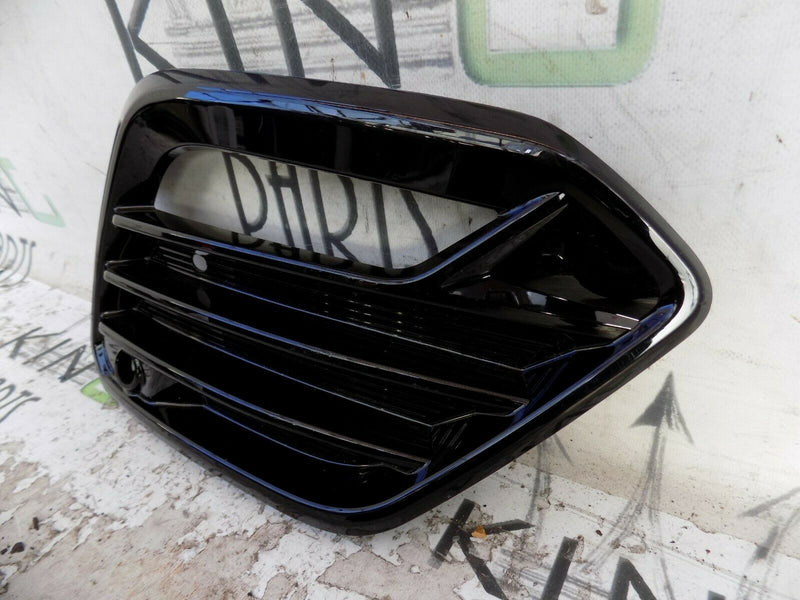 SEAT ATECA 2020-UP RHD FCL FRONT BUMPER RIGHT SIDE GRILLE GLOSS BLACK PDC HOLES