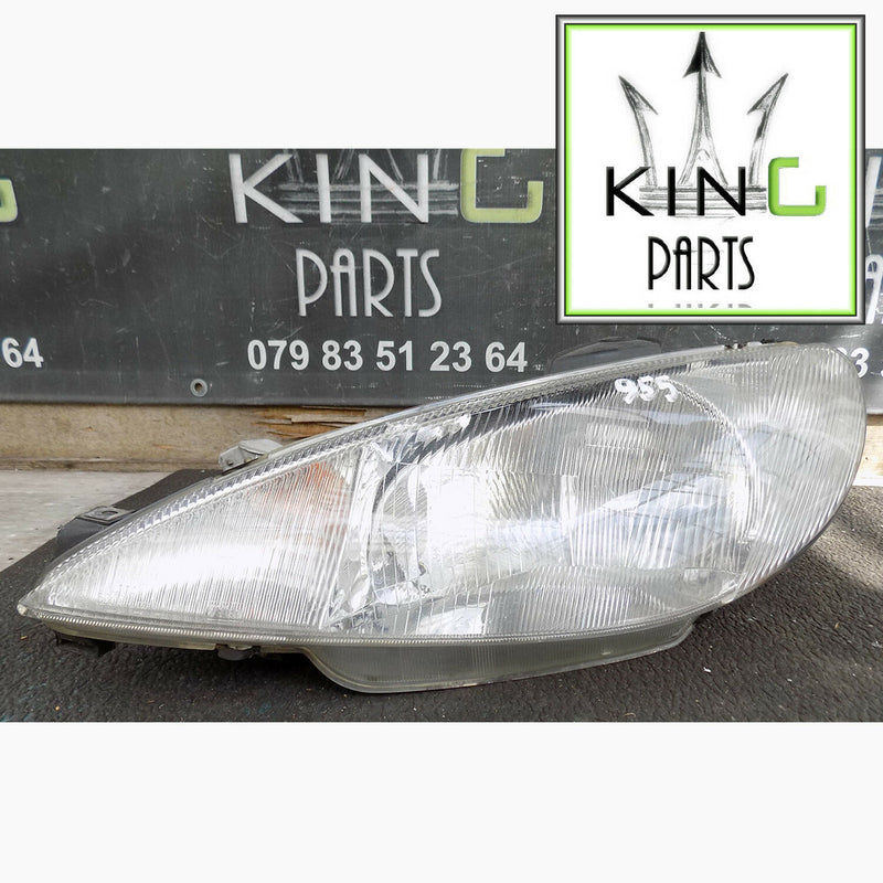 PEUGEOT 206 1999-2003 GENUINE HEADLIGHT LEFT PASSENGER SIDE N/S 89306331 (955)