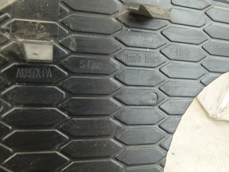 AUDI A3 S-LINE 2013-2016 REAR DIFFUSER MOLDING TRIM GENUINE 8V3807834 S70-05