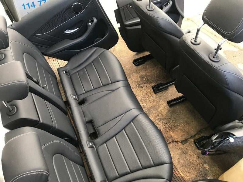 MERCEDES GLC X253 AMG-LINE HEATED SEATS FRONT AND REAR SEAT LEATHER 4x CARD DOOR