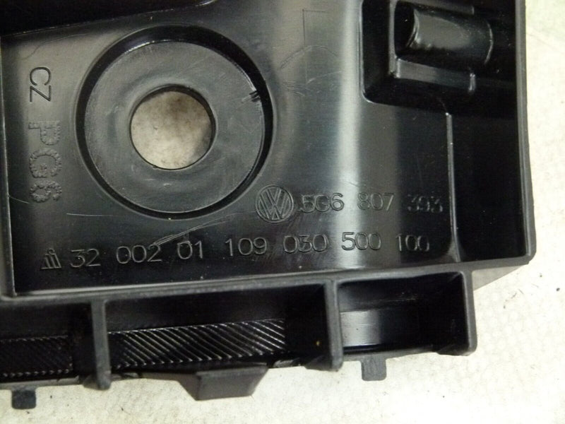 VW GOLF MK7 2012–16 REAR BUMPER LEFT BRACKET GENUINE 5G6807393