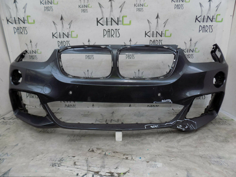 BMW X1 F48 M-SPORT 2014-2017 FRONT BUMPER GENUINE 8059891 PDC HOLES