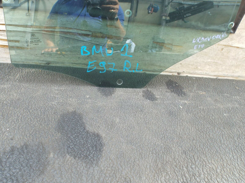 BMW 1 Series E87 2004-2011 Rear Door Window Glass Left Passenger Side N/S