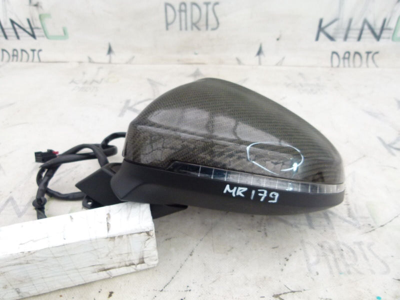 AUDI A4 S4 8W B9 LEFT WING MIRROR AND WIRING LOOM GENUINE VH350715
