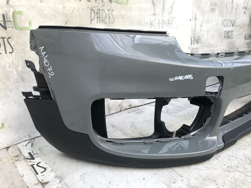 MINI COUNTRYMAN F60 17-20 FRONT BUMPER & LOWER SPOILER & 2x SIDE BRACKET