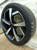 NISSAN QASHQAI 2020> ALLOY WHEEL 19" 7JX19H2 ET40 N88901-7 TYRE 225/45 R19