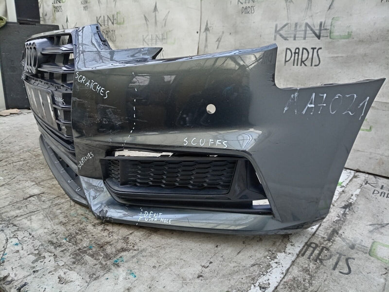 AUDI A4 S4 S LINE B9 2015-2019 FRONT BUMPER GENUINE 8W0807437 F-L