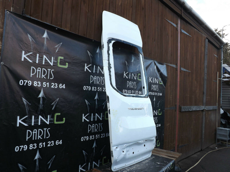 FORD TRANSIT MK8 2013-ON HIGH ROOF PASSENGER SIDE REAR DOOR NSR FROZEN WHITE