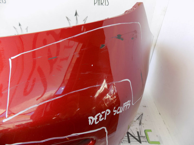 MERCEDES E-CLASS W213 AMG 2017-ON RED REAR BUMPER GENUINE PDC 2138850001