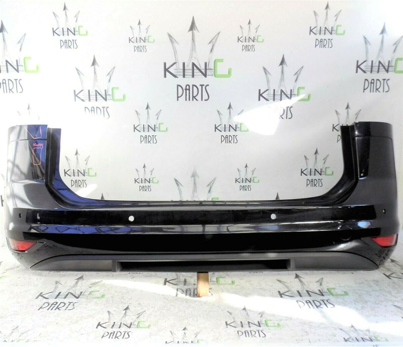 VW TOURAN II MK2 5T 2015-2018 BLUE REAR BUMPER GENUINE 4x PDC 5TA807421 AB
