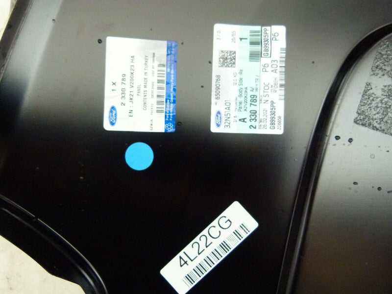 FORD TRANSIT CUSTOM 2013-22 LEFT SIDE BODY PANEL LAYER CUT PART