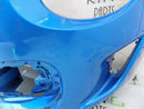 FIAT 500 S SPORT 2016-ON FACELIFT FRONT BUMPER IN BLUE + BADGE 735619571