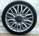 FIAT 500 GENUINE 16" ALLOY WHEEL 6.5Jx16H ET35 51972865  TYRE 195/45 R16