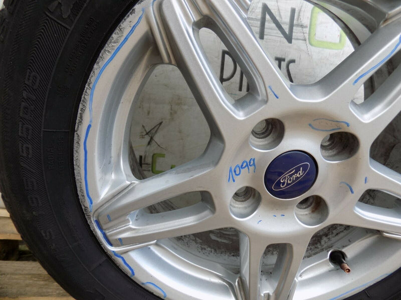 FORD FIESTA MK7 2008-17 15" ALLOY WHEEL + TYRE 195/55R15 C1BC-1007-BB