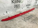 FIAT 500 ABARTH 959 2016-ON FACELIFT REAR BUMPER TRIM IN RED 735633086