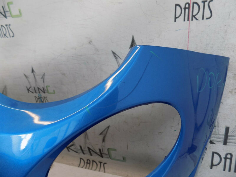 FIAT 500 S SPORT 2016-ON FACELIFT FRONT BUMPER IN BLUE + BADGE 735619571