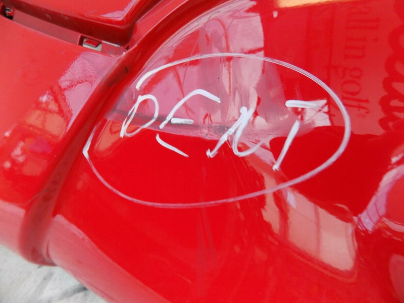 PEUGEOT 107 CITROEN C1 2005-2014 RED REAR BUMPER GENUINE 52159-0H050