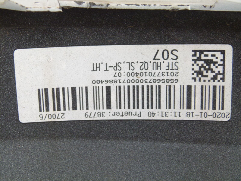 AUDI Q2 S-LINE 2016-2018 REAR BUMPER LOWER PART & DIFUSSER 81A807323A