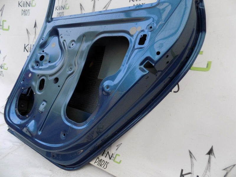VW POLO MK5 2009-2017 REAR RIGHT SIDE DOOR PANEL IN BLUE 6R4833604A