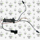 MERCEDES W204 2007-14 REAR RIGHT SOFT ANTENNA MODULE AMPLIFIER STOPPER PARASTIC