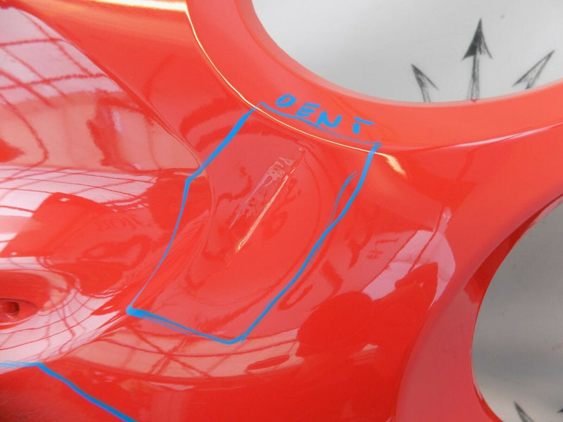 FIAT 500 2016-ON LOUNGE FACELIFT FRONT BUMPER CORAL 735619491