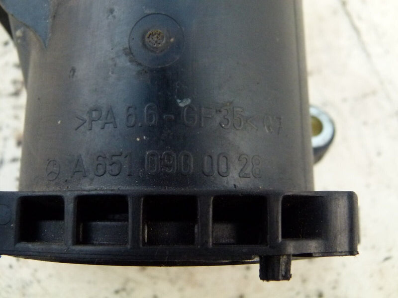 MERCEDES C W204 2007-2011 AIR INTAKE DUCT HOSE PIPE GENUINE A6510900028