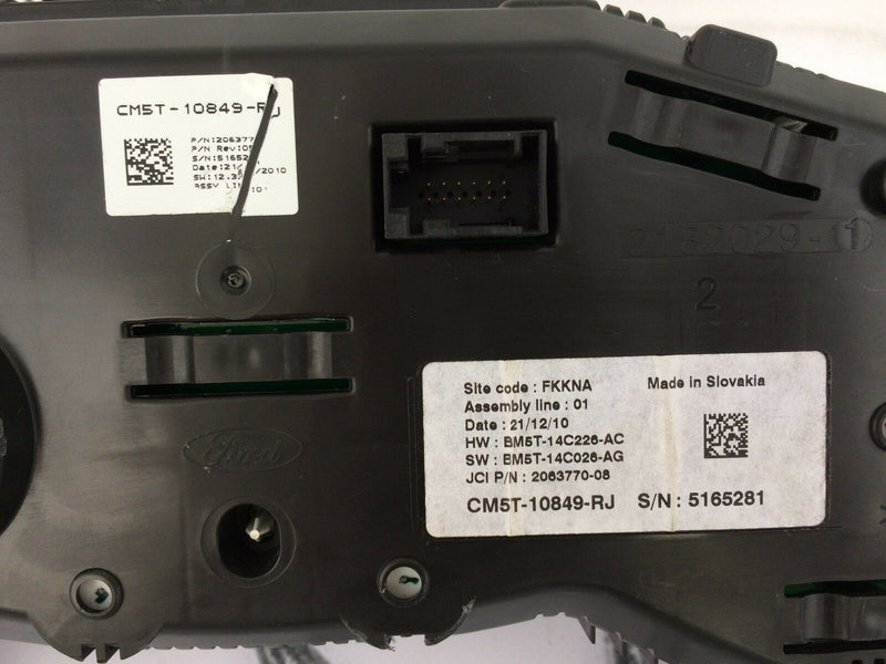 FORD FOCUS 12-14 1.0 1.4l PETROL SPEEDOMETER INSTRUMENT CLUSTER CM5T-10849-RJ