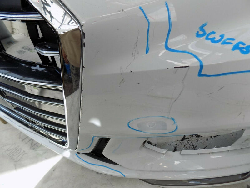 AUDI A6 S-LINE 4K0 C8 2019-ON WHITE FRONT BUMPER GENUINE 4K0853651C