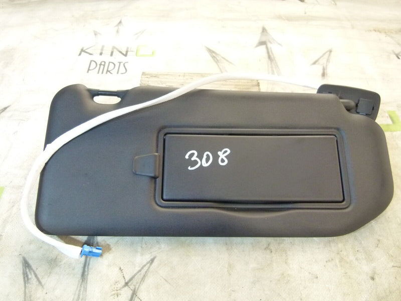 PEUGEOT 308 SW ESTATE 2017-21 RIGHT DRIVER SIDE FRONT SUN VISOR