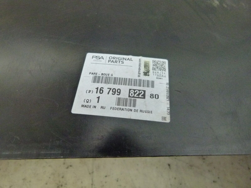 CITROEN BERLINGO 2008-15 REAR LEFT ARCH MUD GUARD GENUINE 9680450380