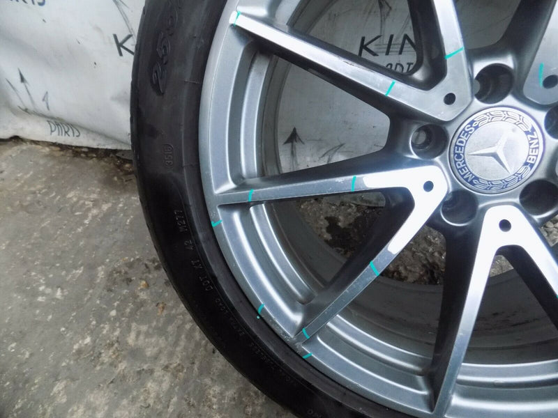 MERCEDES C CLASS AMG C63 2015-ON 18" FRONT ALLOY WHEEL 9JX18H2 A2054015700