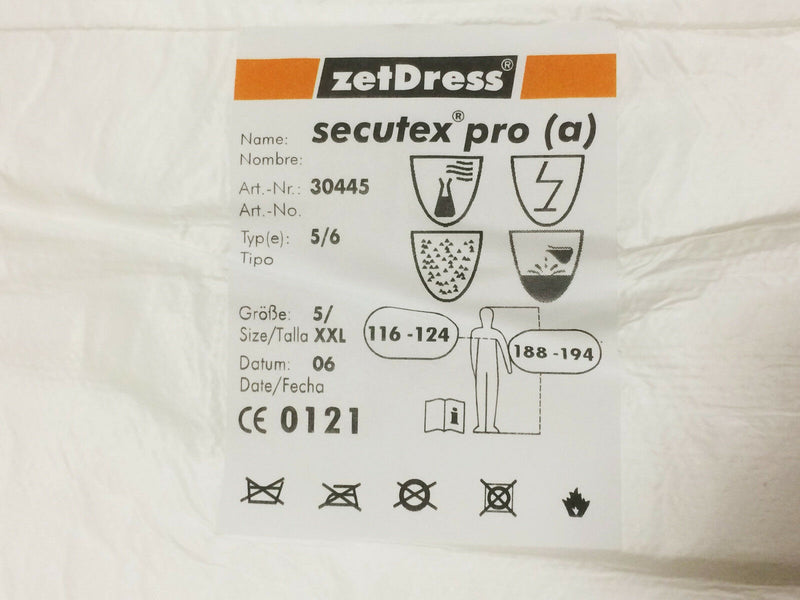 KING_PARTS ANTI-STATIC PAINTING SPRAY PROTECTIVE CLOTHING XXL COVERALL ZetDress