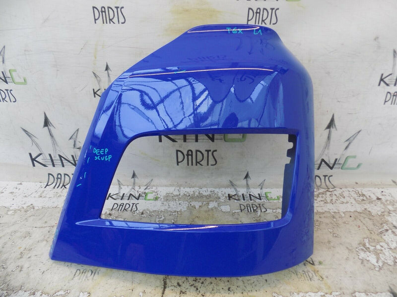 MAN TGX EURO 6 2020+ LEFT BUMPER CORNER HEADLIGHT SURROUND BLUE MAN-8141610