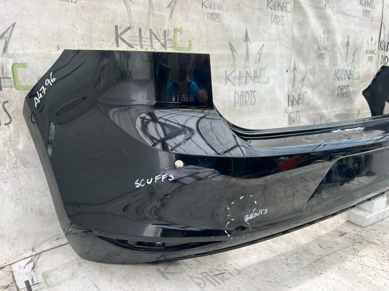 VW GOLF MK7 5G 2013-2016 BLACK REAR BUMPER GENUINE PDC 5G6807421