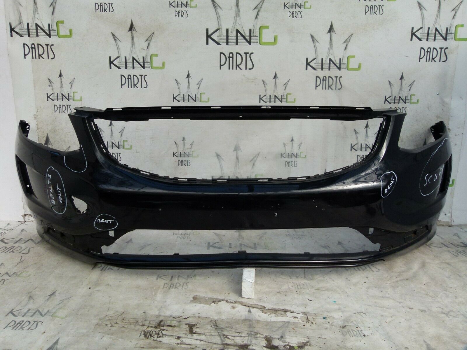VOLVO XC60 FACELIFT 2014-16 FRONT BUMPER GENUINE, WASHER HOLES 3132376