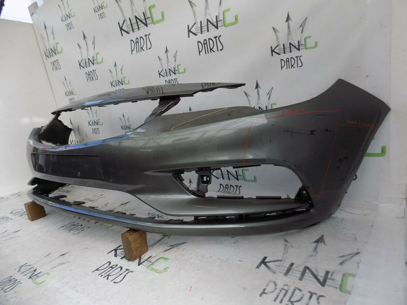 VAUXHALL ASTRA K 2015 2016-2018 GREY FRONT BUMPER GENUINE 39052730