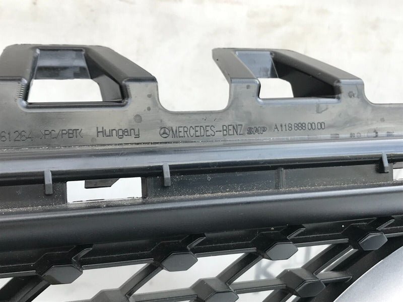 MERCEDES CLA MK2 C118 W118 FRONT BUMPER RADIATOR GRILLE &EMBLEM LOGO A1188880000