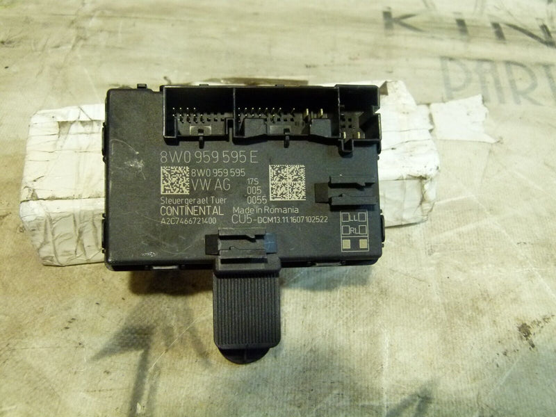AUDI A4 S4 8W B9 2016-ON REAR RIGHT SIDE DOOR CONTROL UNIT 8W0959595