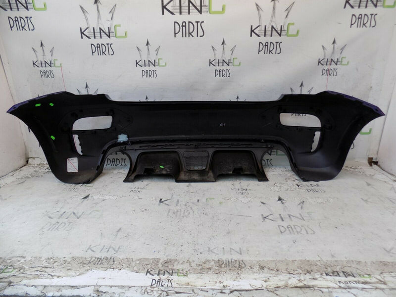 FIAT 500 ABARTH 959 FCL 16-ON BLUE REAR BUMPER+DIFFUSER GENUINE 735633081