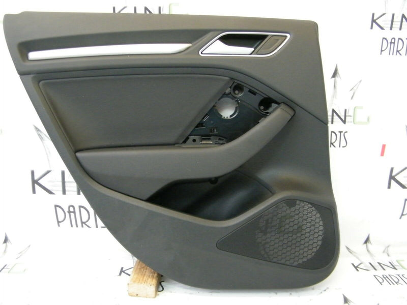 AUDI A3 (8V) 2012-2017 S-LINE 5DR REAR LEFT DOOR CARD PANEL + TWEETER 8V4867305