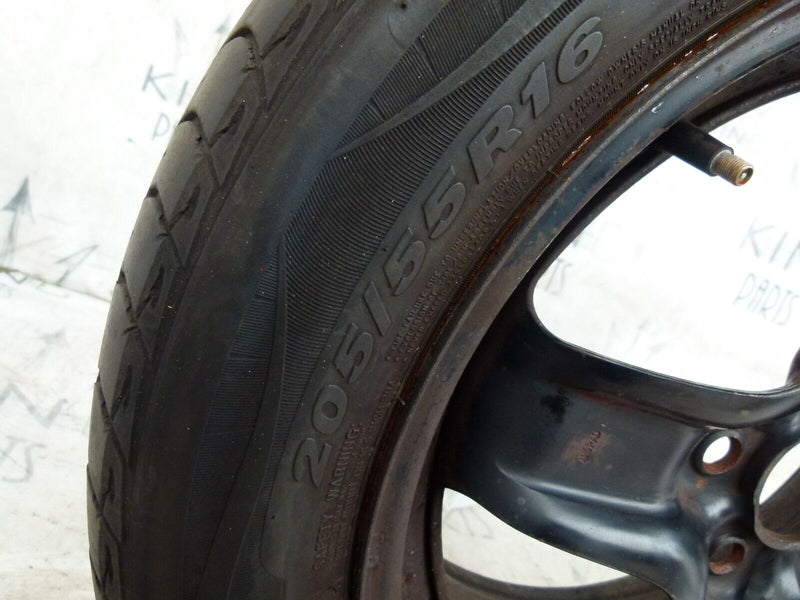 FORD FOCUS MK2 ALLOY WHEEL RIM 15" & TYRE 205/55/16 6.5J ET47.5 2160825