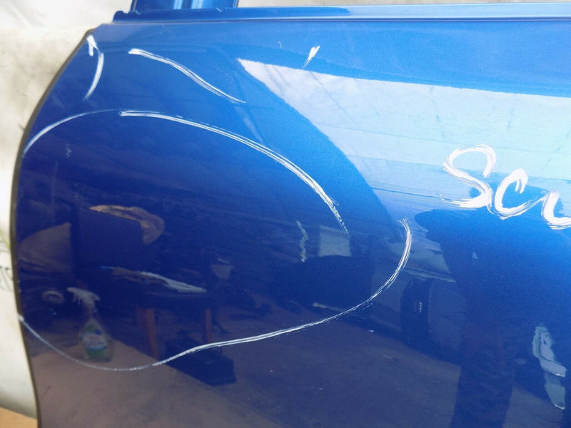 VW TOUAREG 7P 2010-2018 REAR PASSANGER LEFT DOOR PANEL BLUE 7P0833311