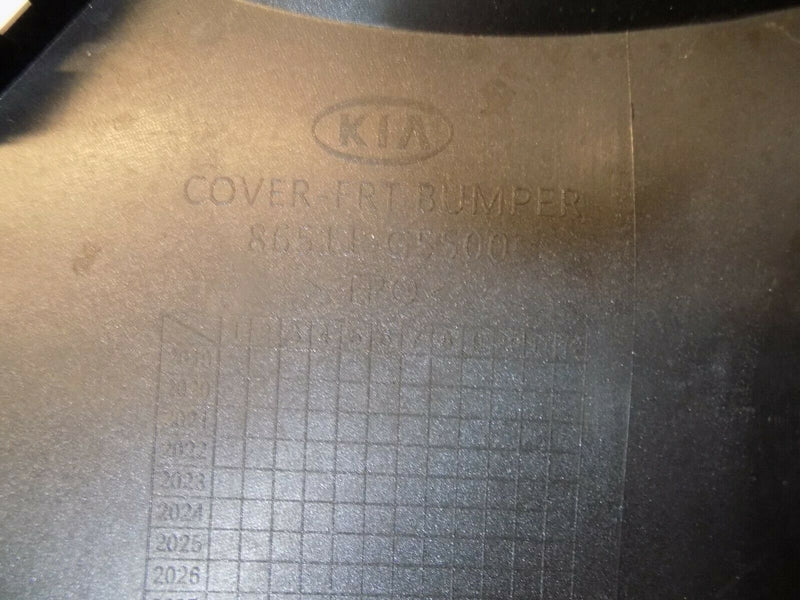 KIA NIRO HYBRID 2019-ON  FRONT BUMPER IN GREY GENUINE PART   86511-G5500