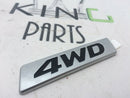 HYUNDAI TUCSON, SANTA FE - LOGO 4WD BADGE TRUNK EMBLEM STICKER TAILGATE GENUINE